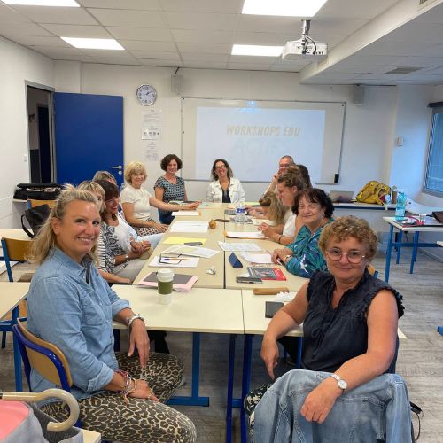 Photo de rentrée de nos formateurs BTS - Altéa Business & Digital School