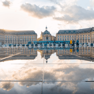 Photo du miroir d'eau de Bordeaux